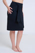 Gottex Modest Long Draped Wrap Skirt
